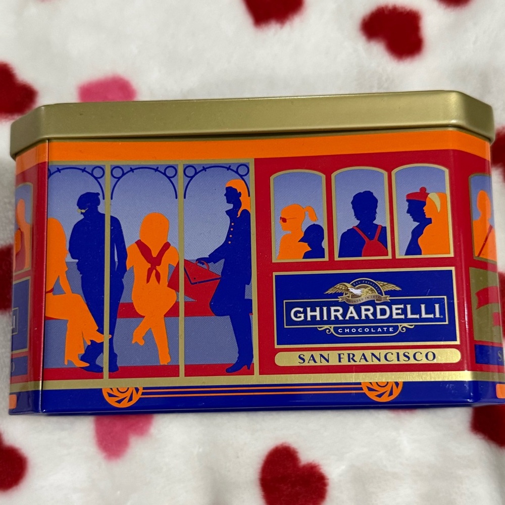 Ghirardelli San Francisco street car Tin No chocolate included! New